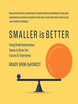 cover image of Smaller is Better